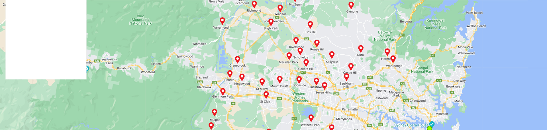 Suburb Map