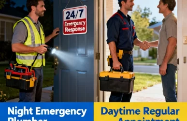Emergency Plumber vs Regular Plumber