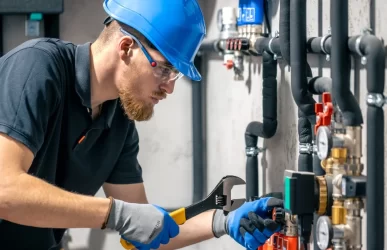 service plumbing system