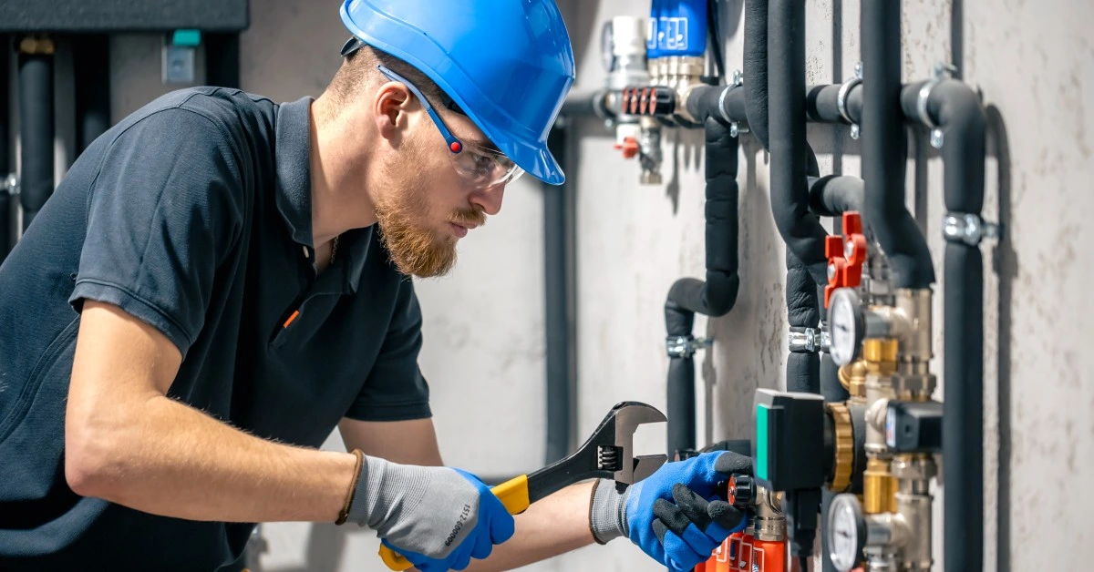 service plumbing system