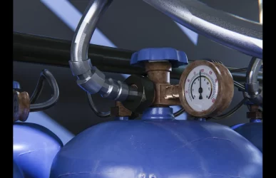 gas leak warning